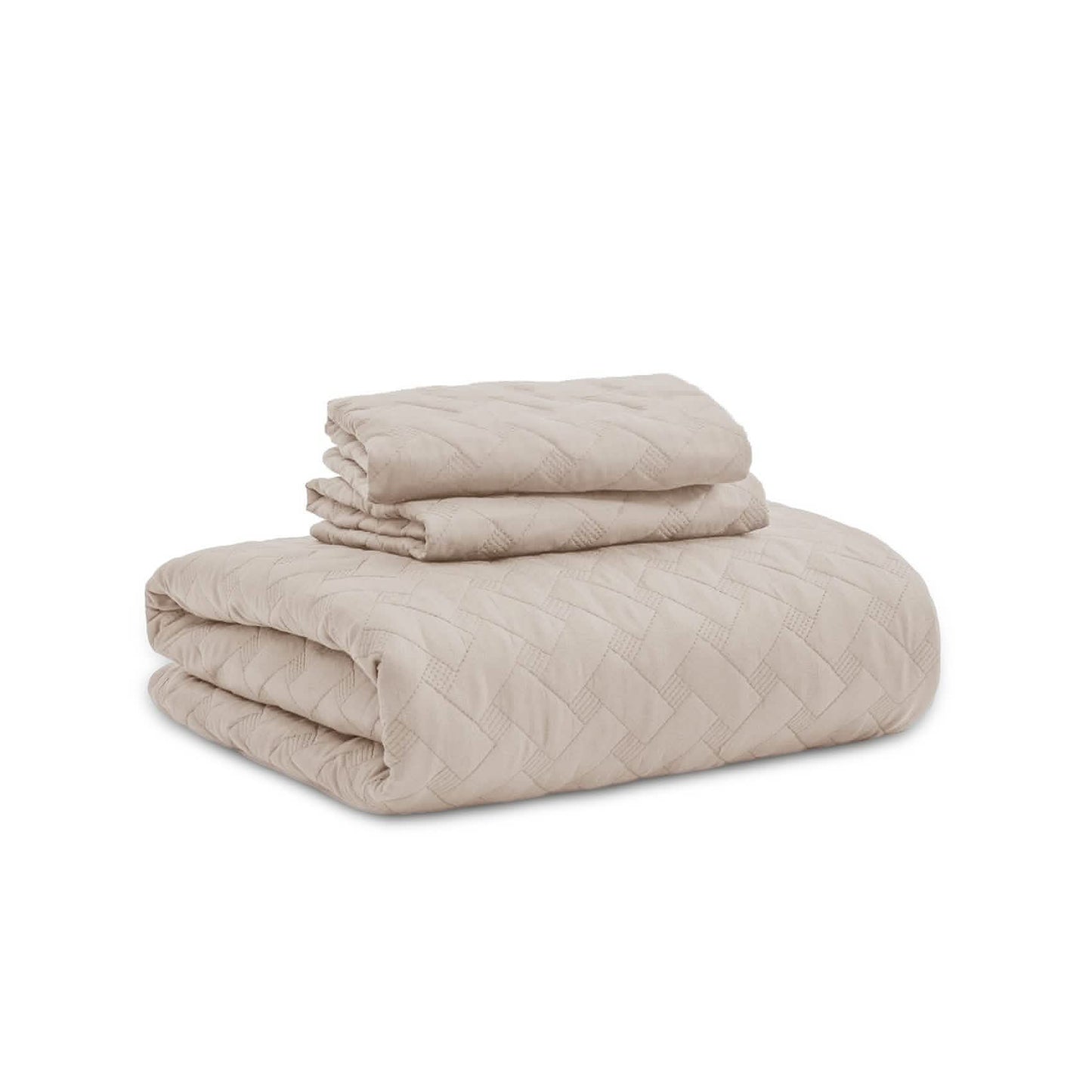 Basket-weave Quilt Set