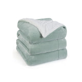 Sherpa and Fleece Reversible Blanket