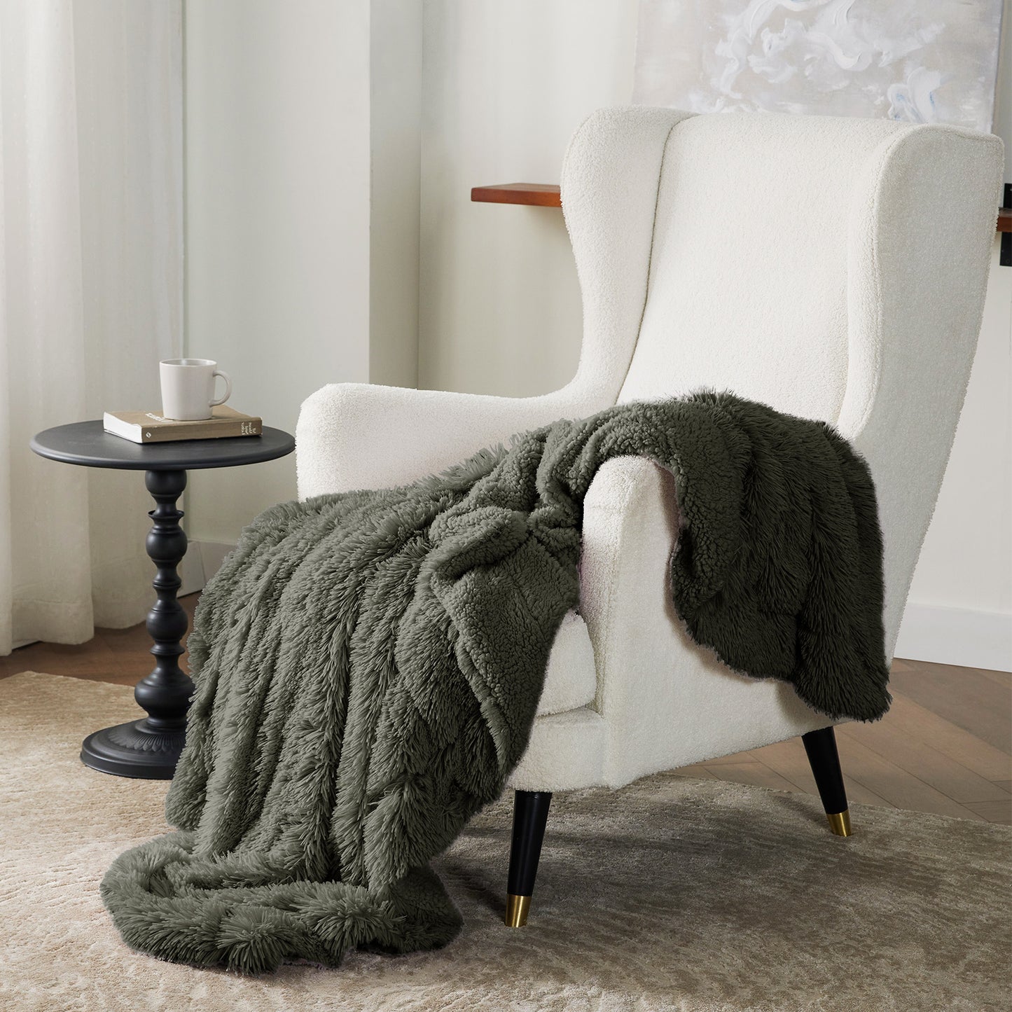 GentleSoft® Fuzzy Faux Fur Blanket