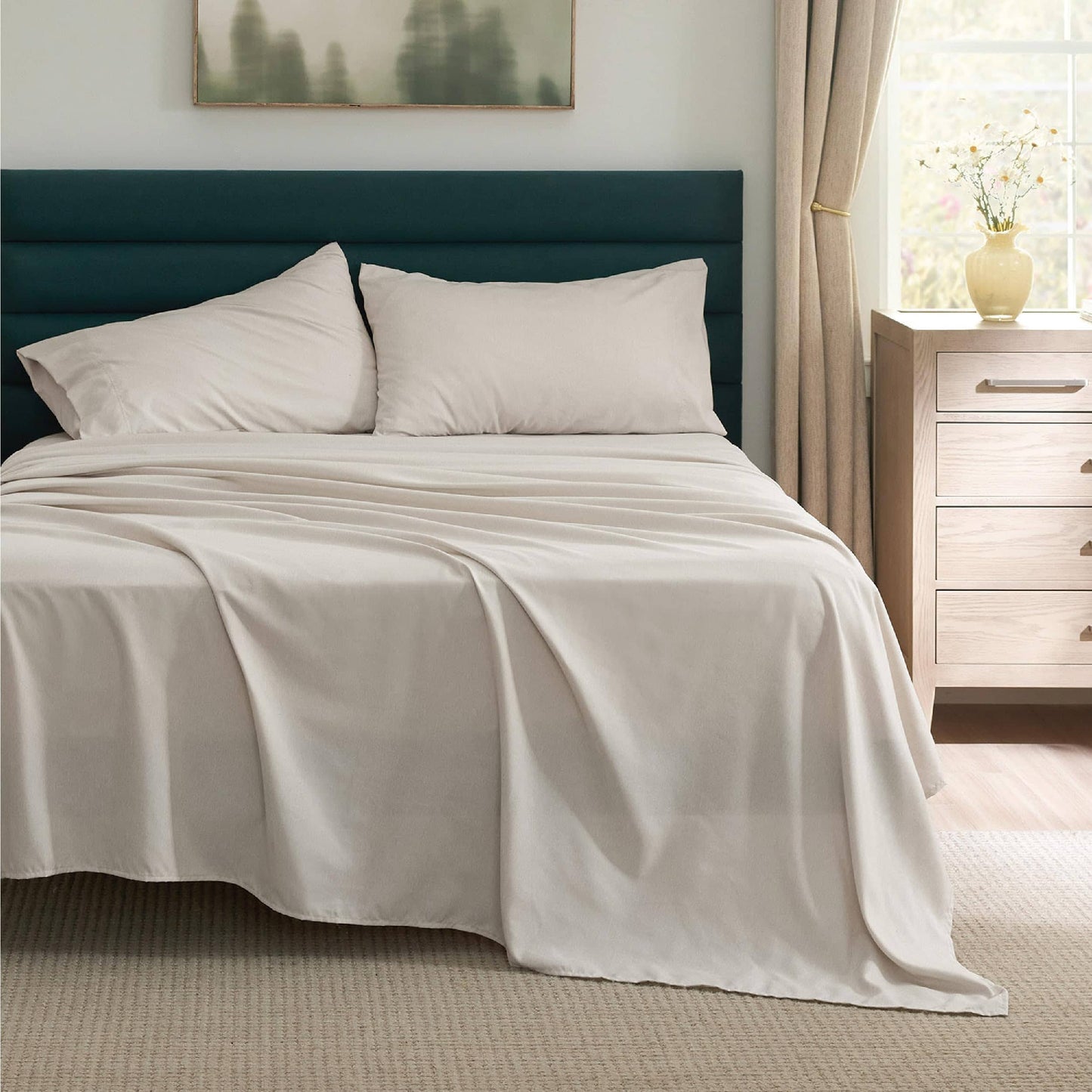 Cationic Dyed Bed Sheet Set