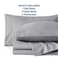 Cationic Dyed Bed Sheet Set