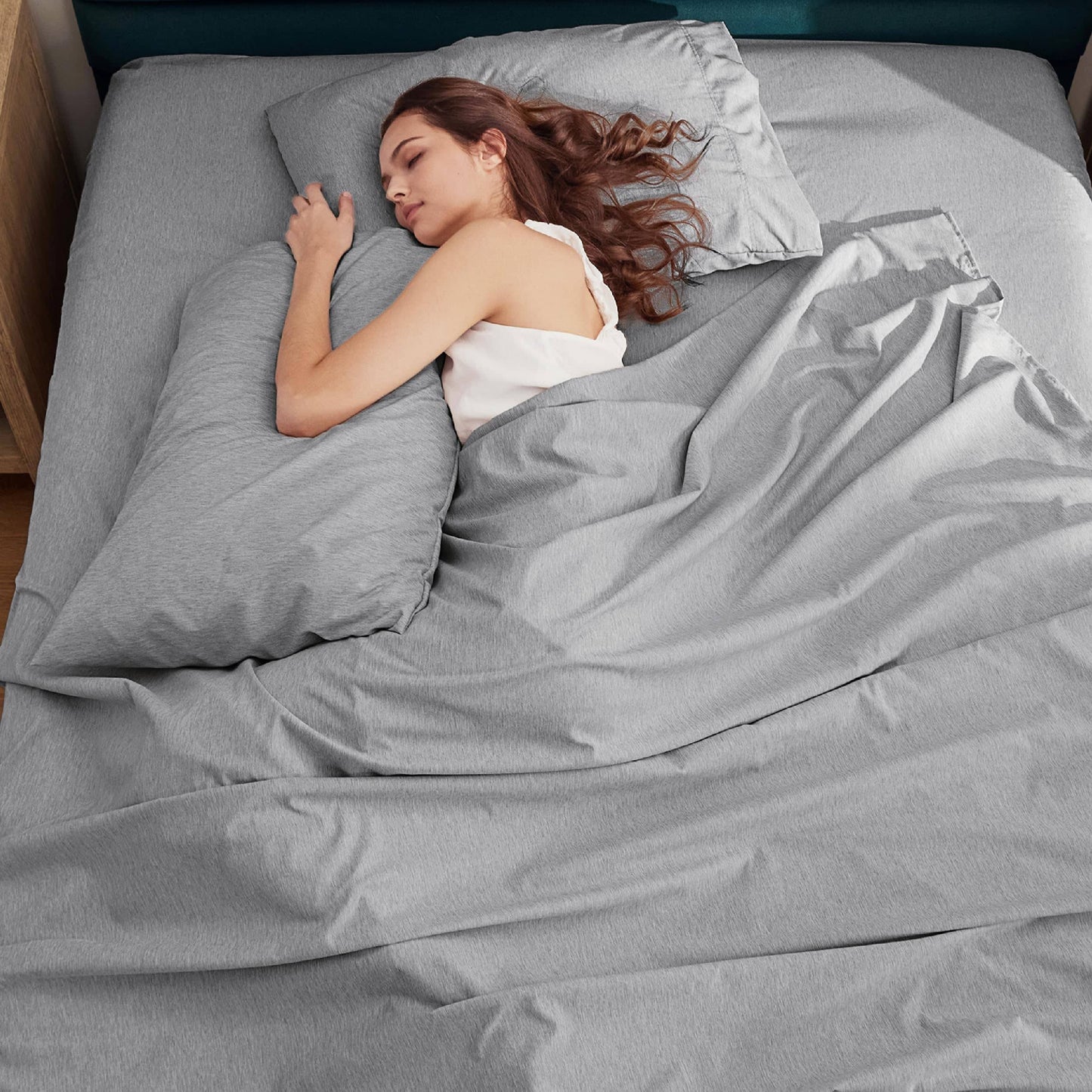 Cationic Dyed Bed Sheet Set