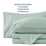 Cationic Dyed Bed Sheet Set