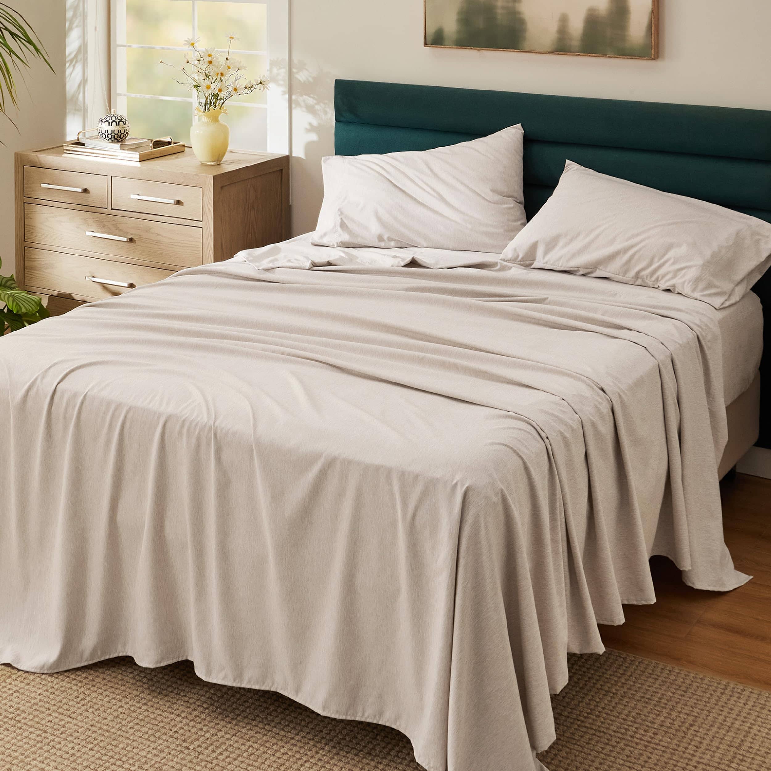 Cationic Dyed Bed Sheet Set