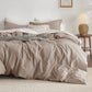 GentleSoft™ Washed Cotton Duvet Cover Set