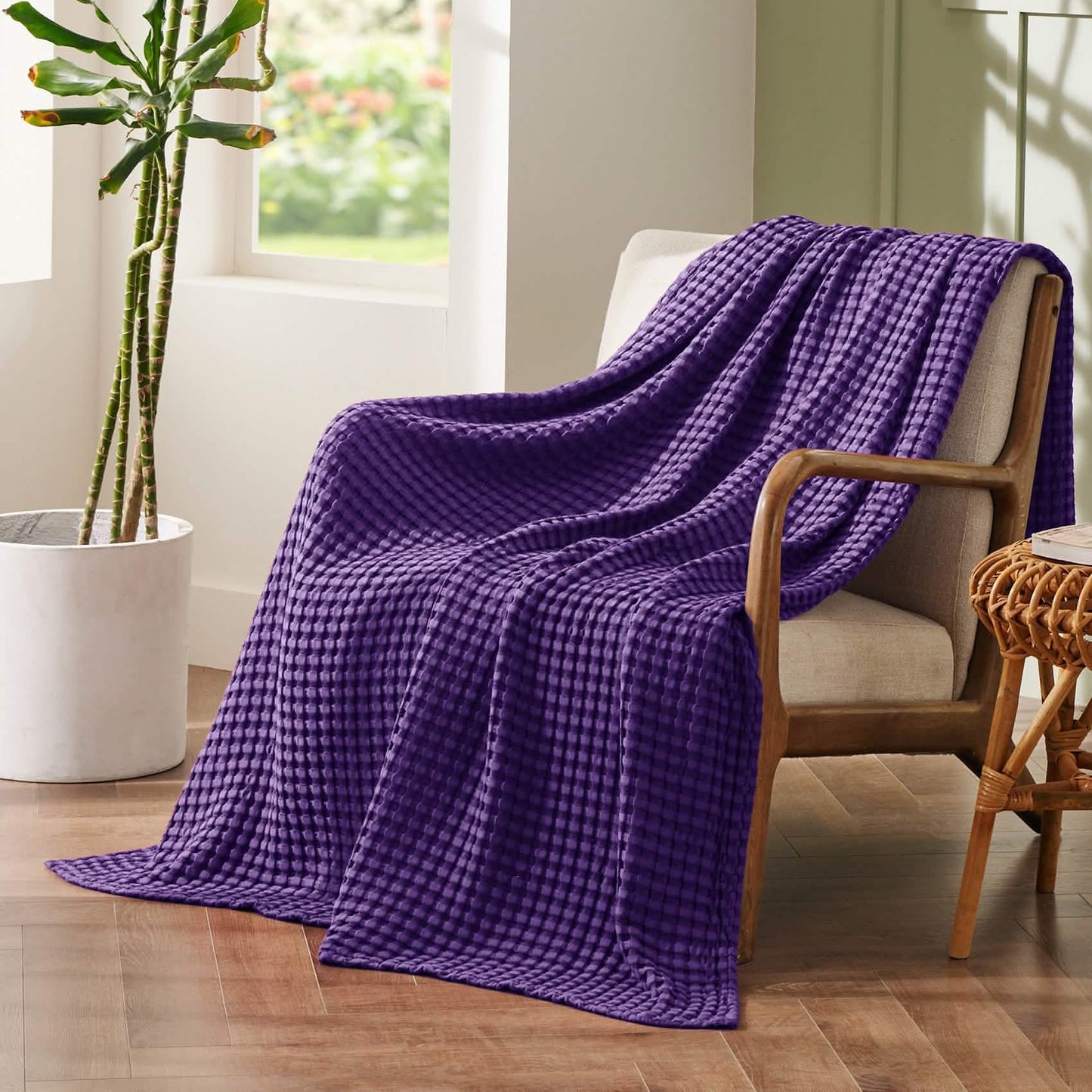 Cooling Waffle Blanket