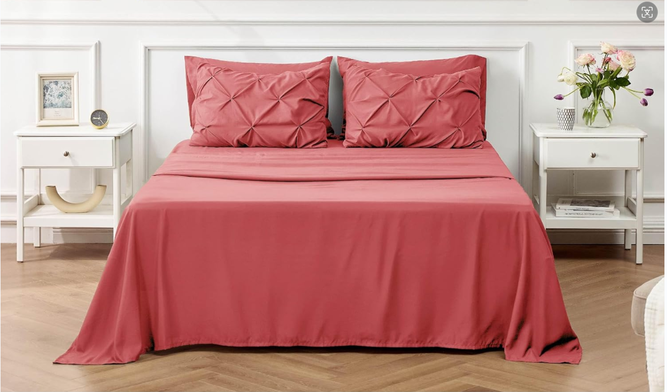 Spring Bedding Pintuck Comforter Sets