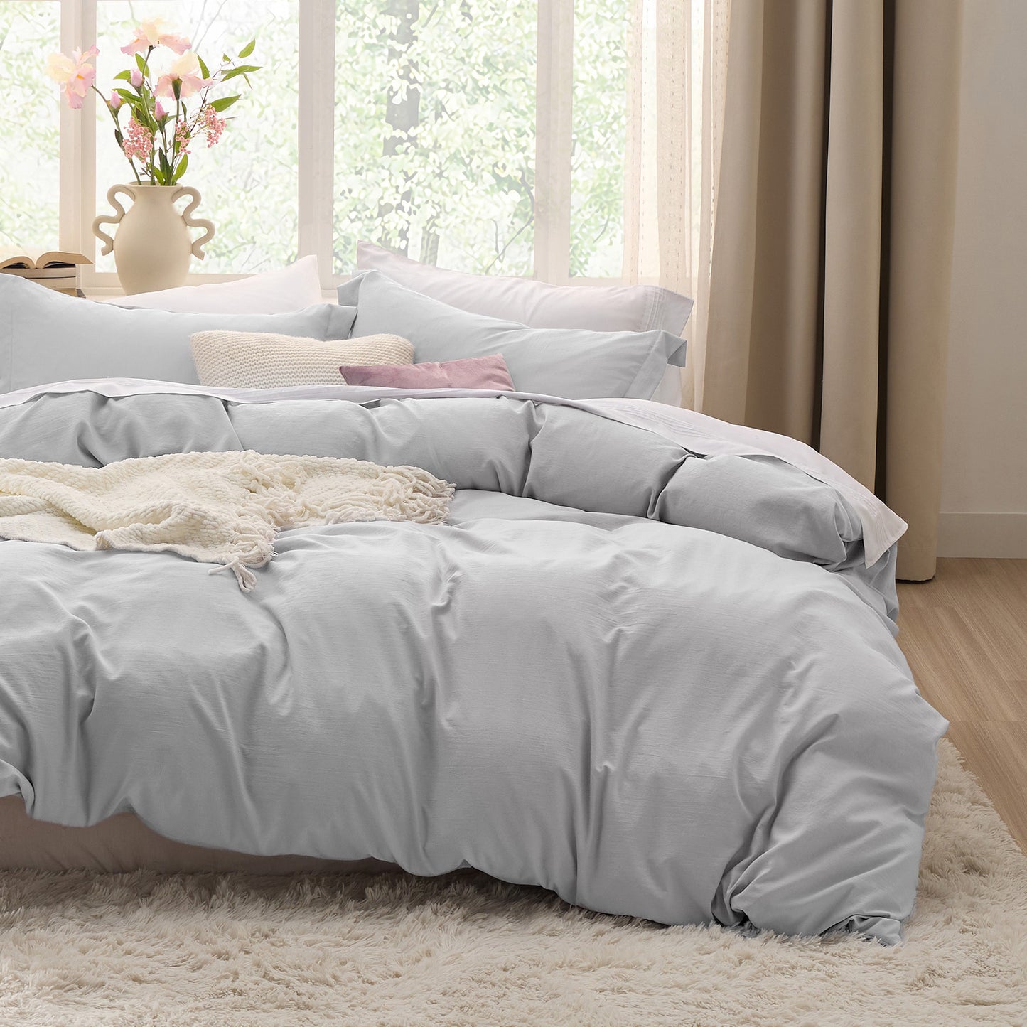GentleSoft™ Ultra Soft Hypoallergenic Microfiber Duvet Cover Set