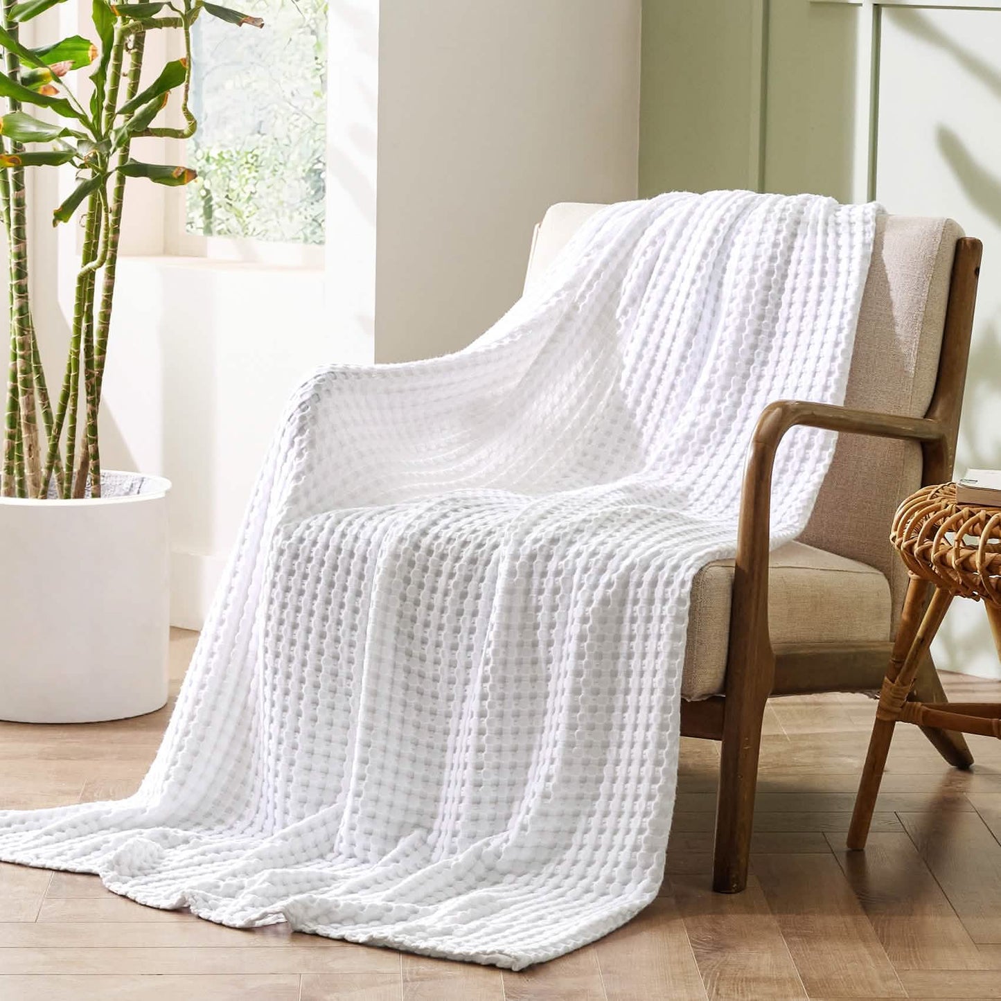 Cooling Waffle Blanket