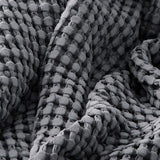 Viscose from Bamboo Waffle Weave Blanket