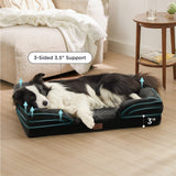 Orthopedic Flannel Dog Sofa