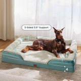 Orthopedic Flannel Dog Sofa