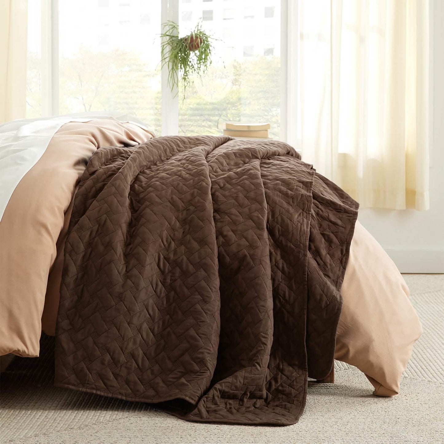 Basket-weave Quilt Set