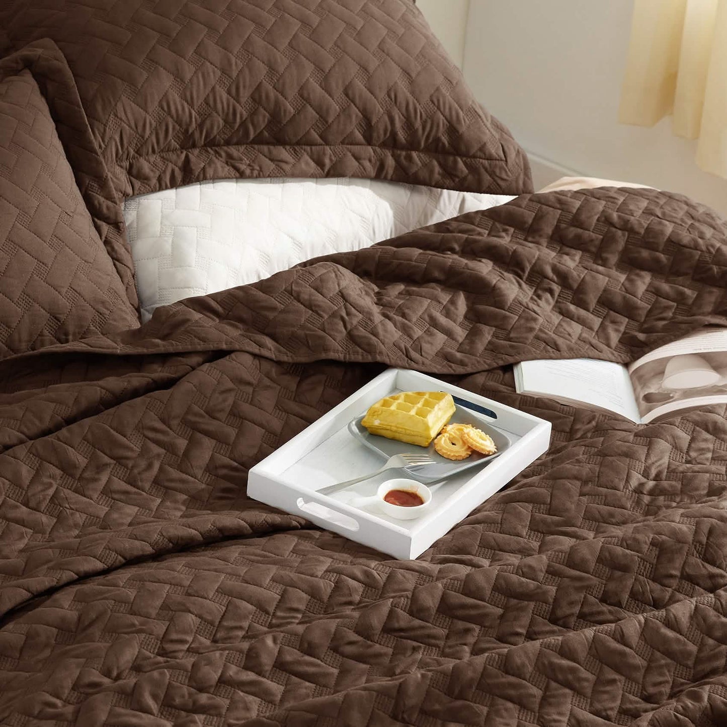 Basket-weave Quilt Set