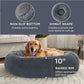 Calming Donut Bed for Dogs and Cats