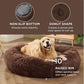Calming Donut Bed for Dogs and Cats