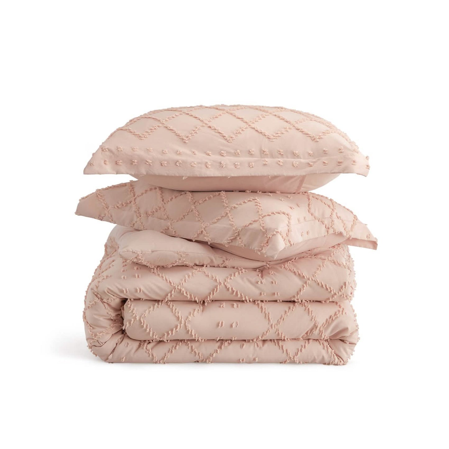 Tufted Embroidery Comforter Set