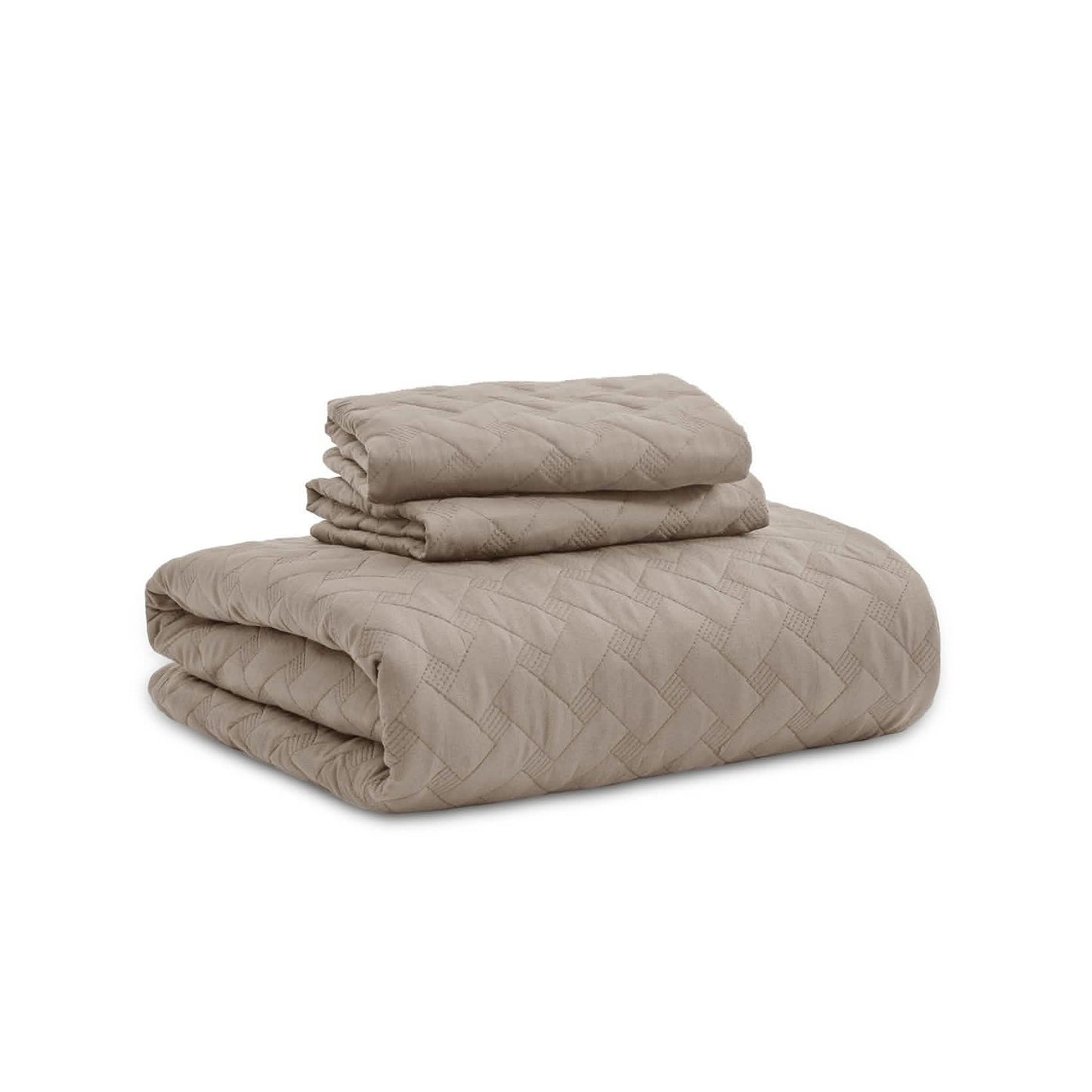 Basket-weave Quilt Set