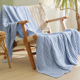 Viscose from Bamboo Waffle Weave Blanket