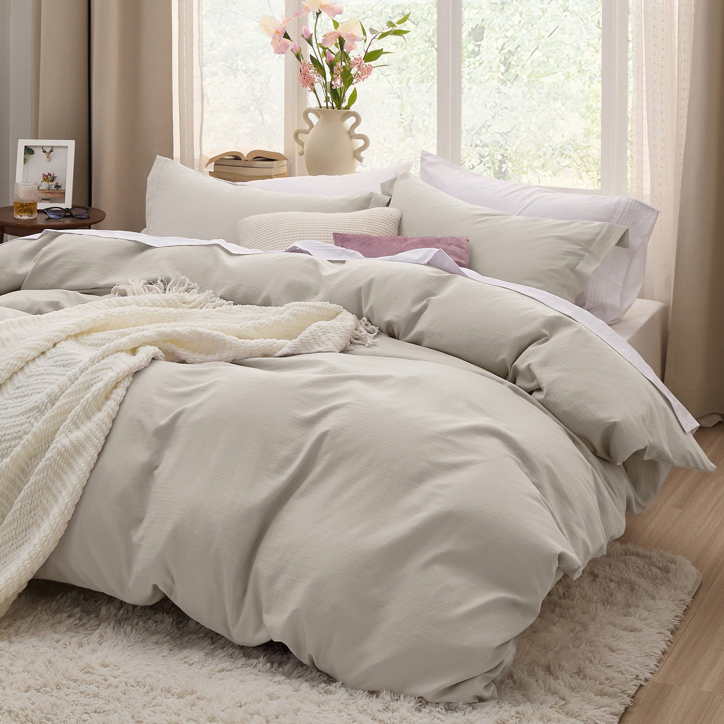 GentleSoft™ Ultra Soft Hypoallergenic Microfiber Duvet Cover Set