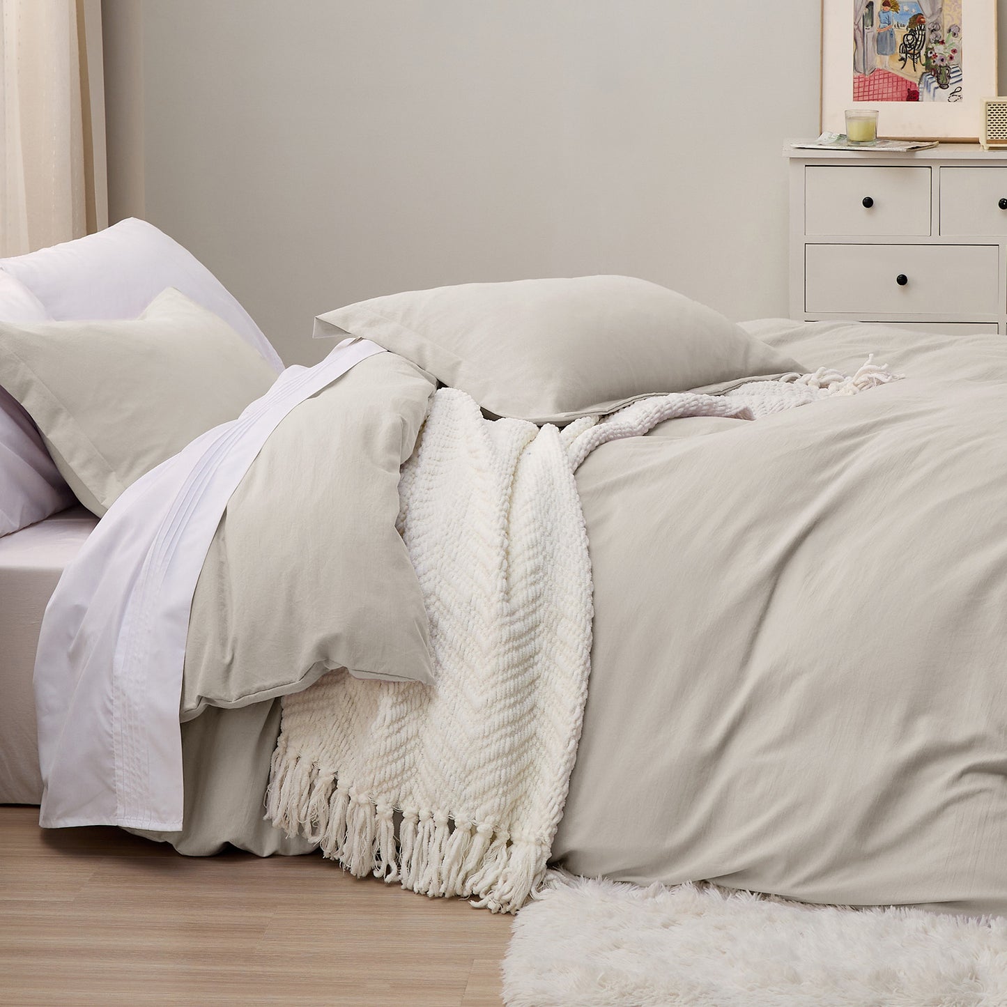 GentleSoft™ Ultra Soft Hypoallergenic Microfiber Duvet Cover Set