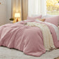 Prewashed Plain Comforter Set