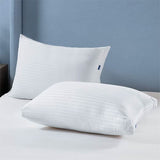 Adjustable Layer Loft Cotton Cover Pillows 2pk