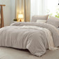 Prewashed Plain Comforter Set