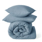 Prewashed Plain Comforter Set
