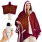 GentleSoft® Heated Sherpa Fleece Blanket Hoodie