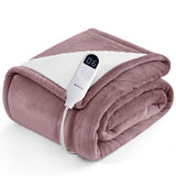 Bedsure Electric Heated Flannel Blanket