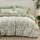 GentleSoft® 100% Cotton Patterned Duvet Cover Set