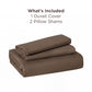 Brushed Microfiber Duvet Cover Set