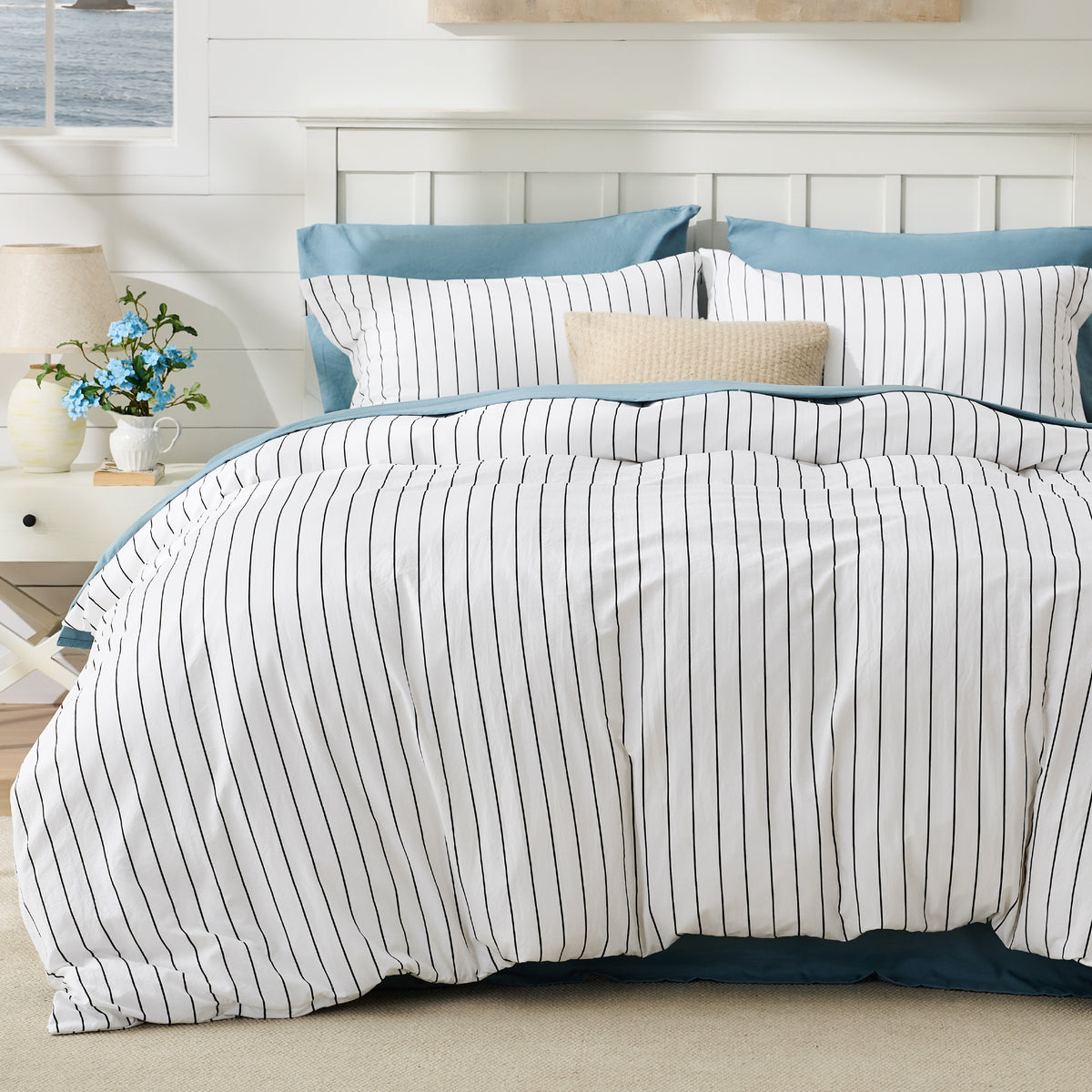 Timeless Striped Duvet Cover Set