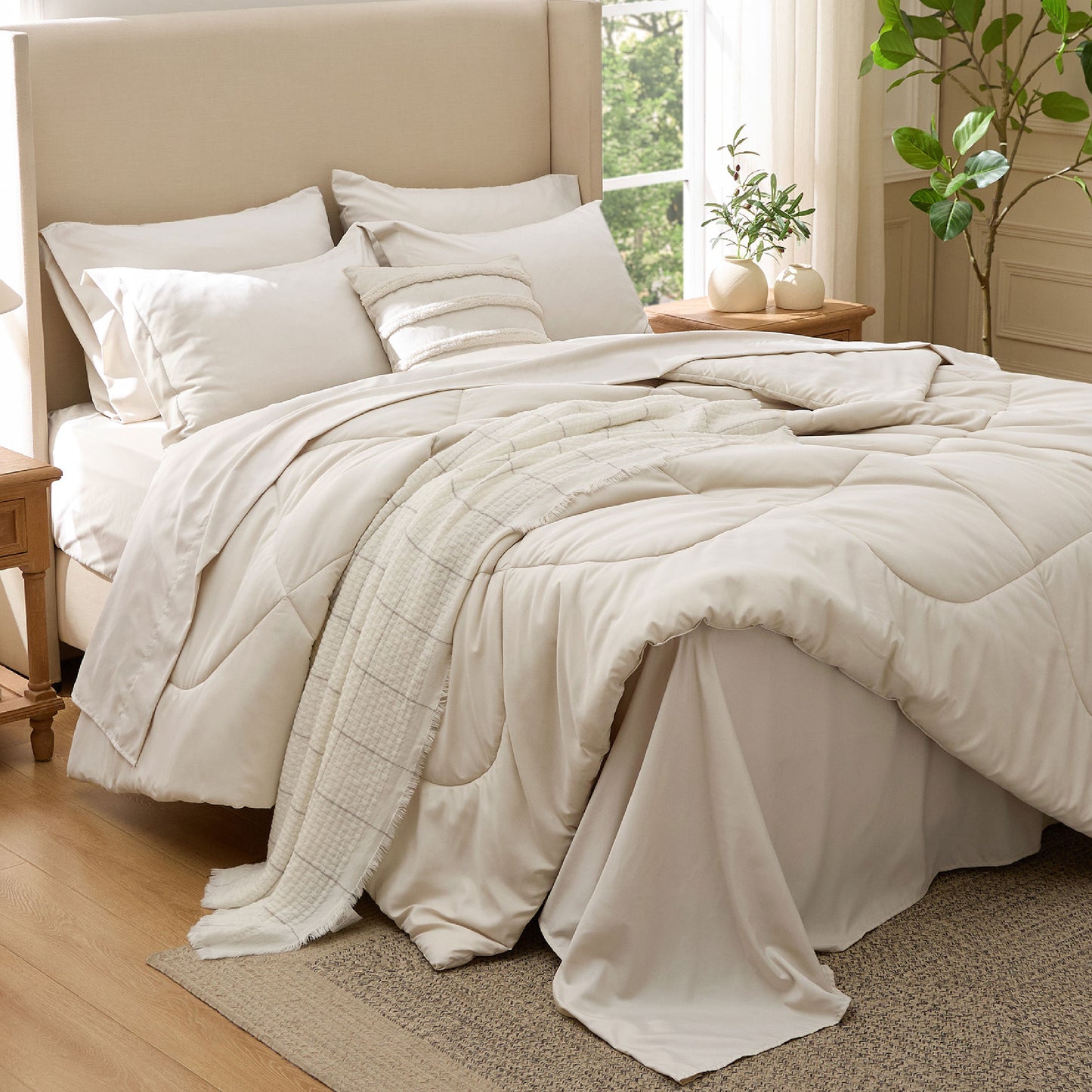 Gentlesoft® Diamond Quilted Bed-in-a-bag