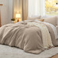 Prewashed Plain Comforter Set