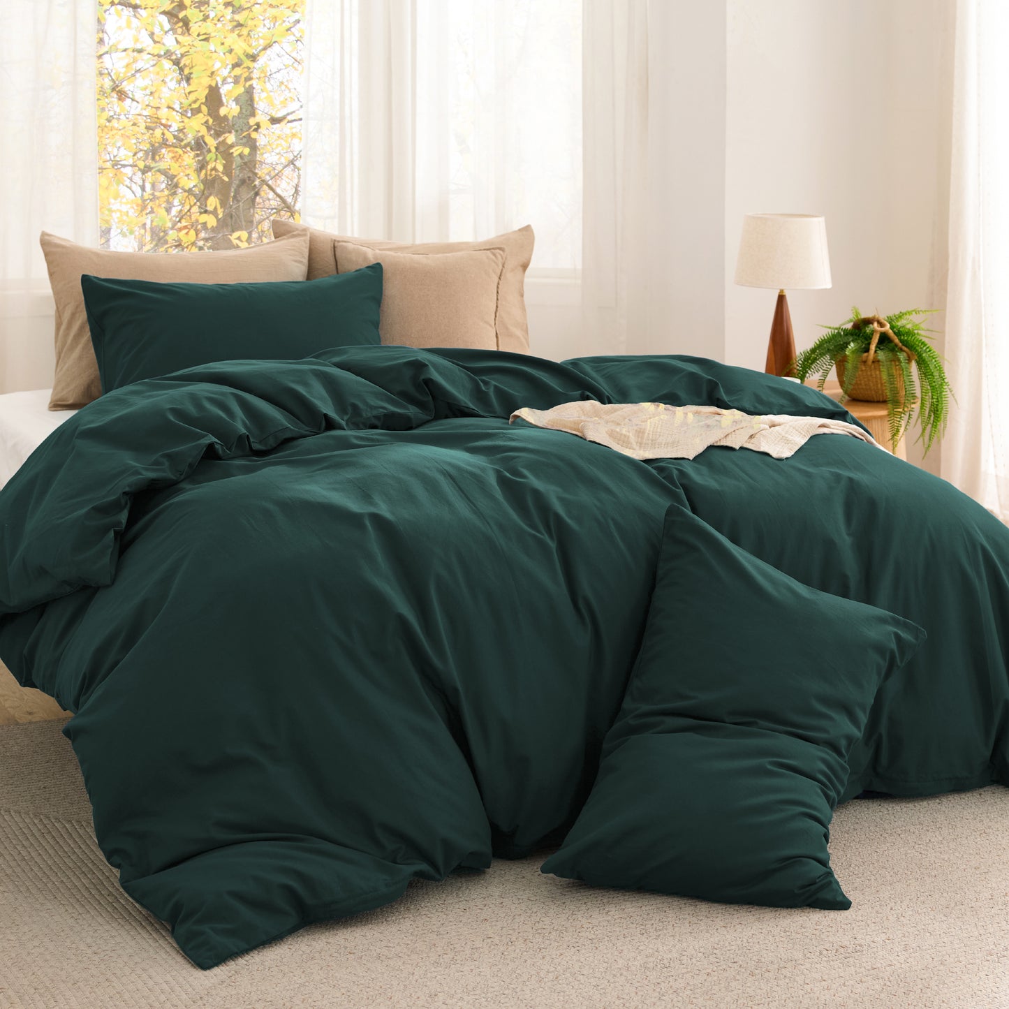 GentleSoft® Prewashed Cotton Comforter Set