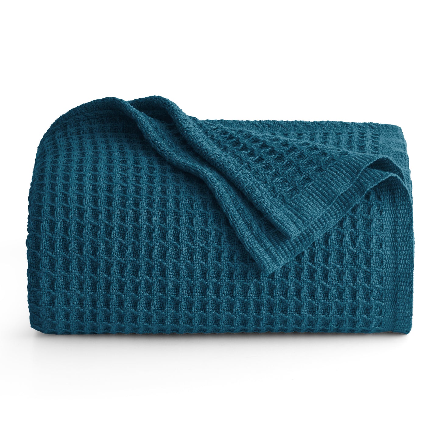 Cotton Waffle Weave Blanket