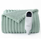 GentleSoft® Striped Flannel Heated Blanket
