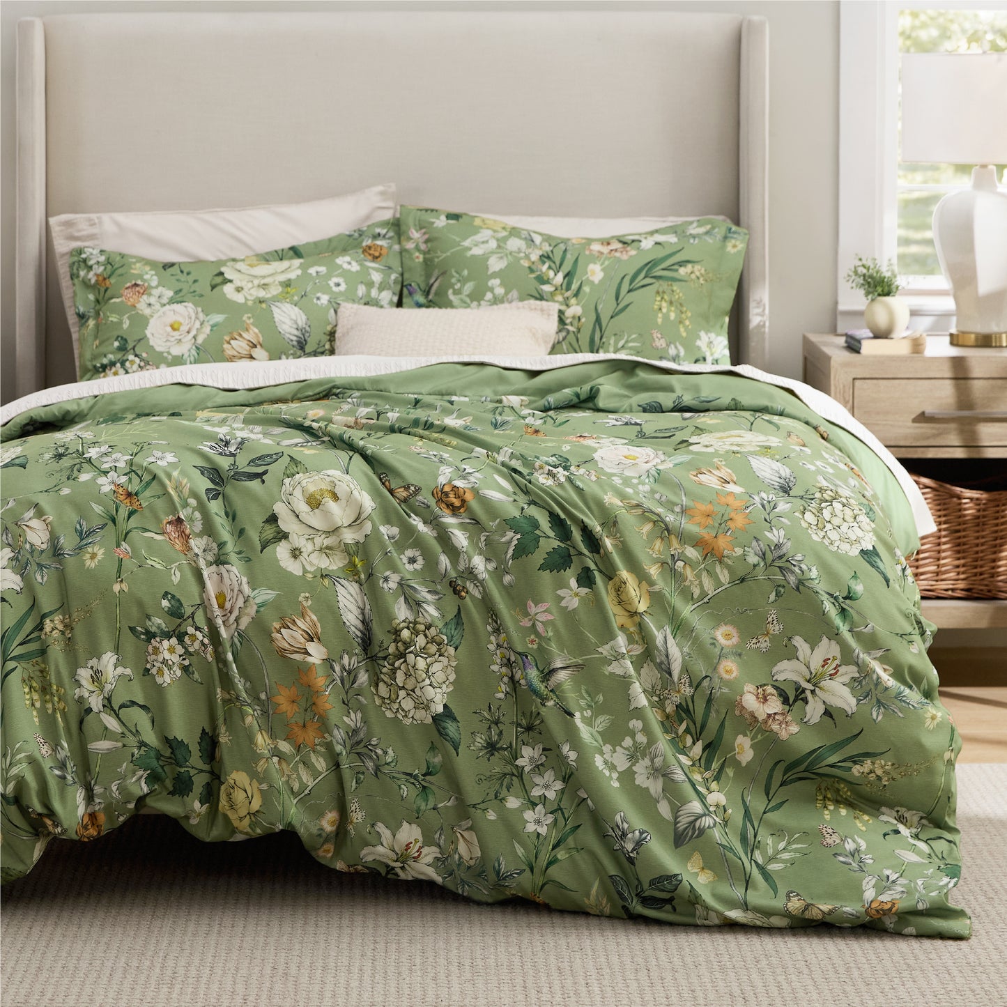 Floral Comforter Set