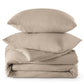 Prewashed Plain Comforter Set