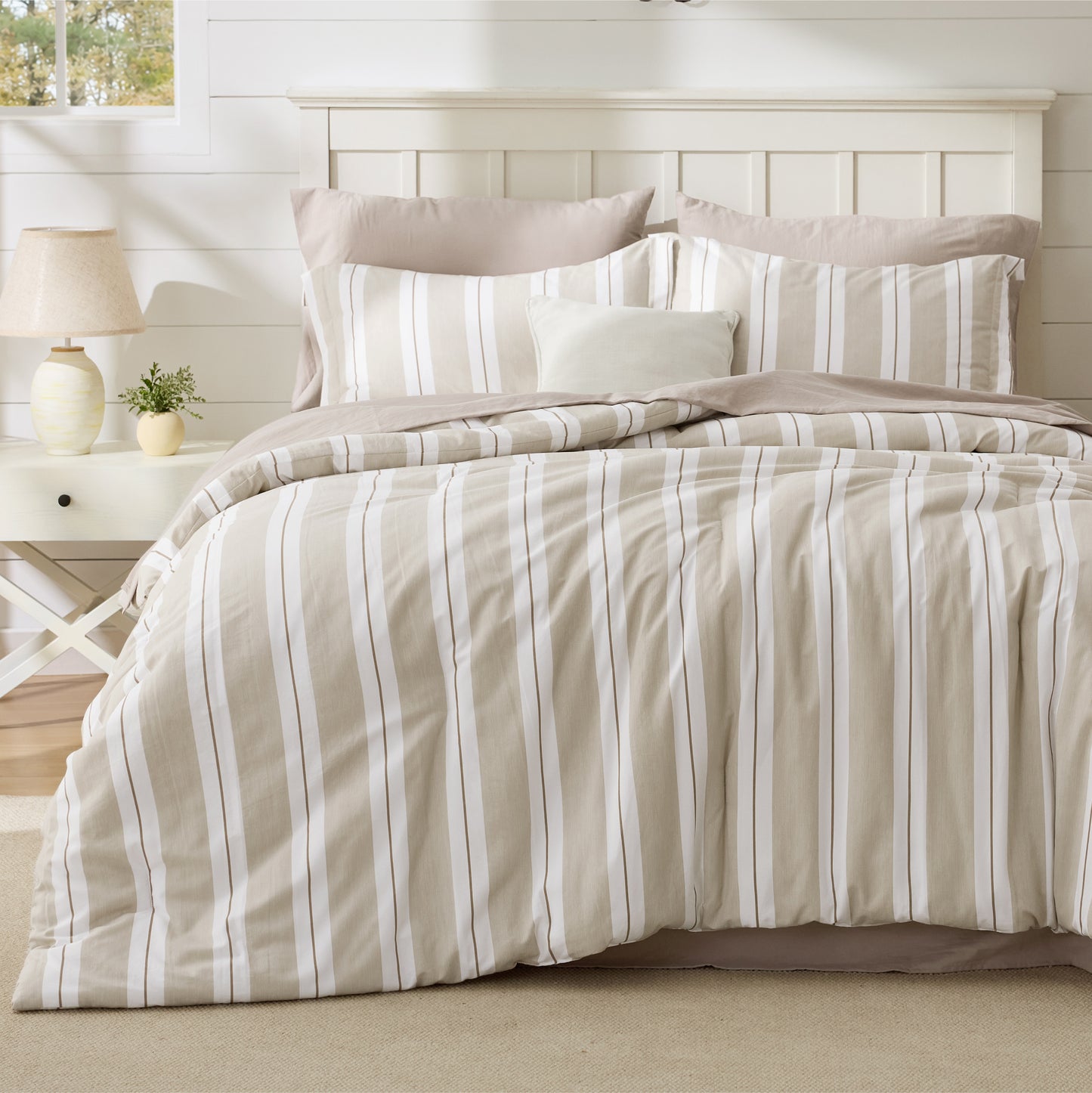 Gingham Comforter Set
