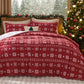 Christmas Plaid Comforter Set