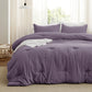 Prewashed Plain Comforter Set