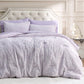 Graceful Bow Jacquard Comforter Set
