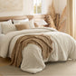 Prewashed Plain Comforter Set