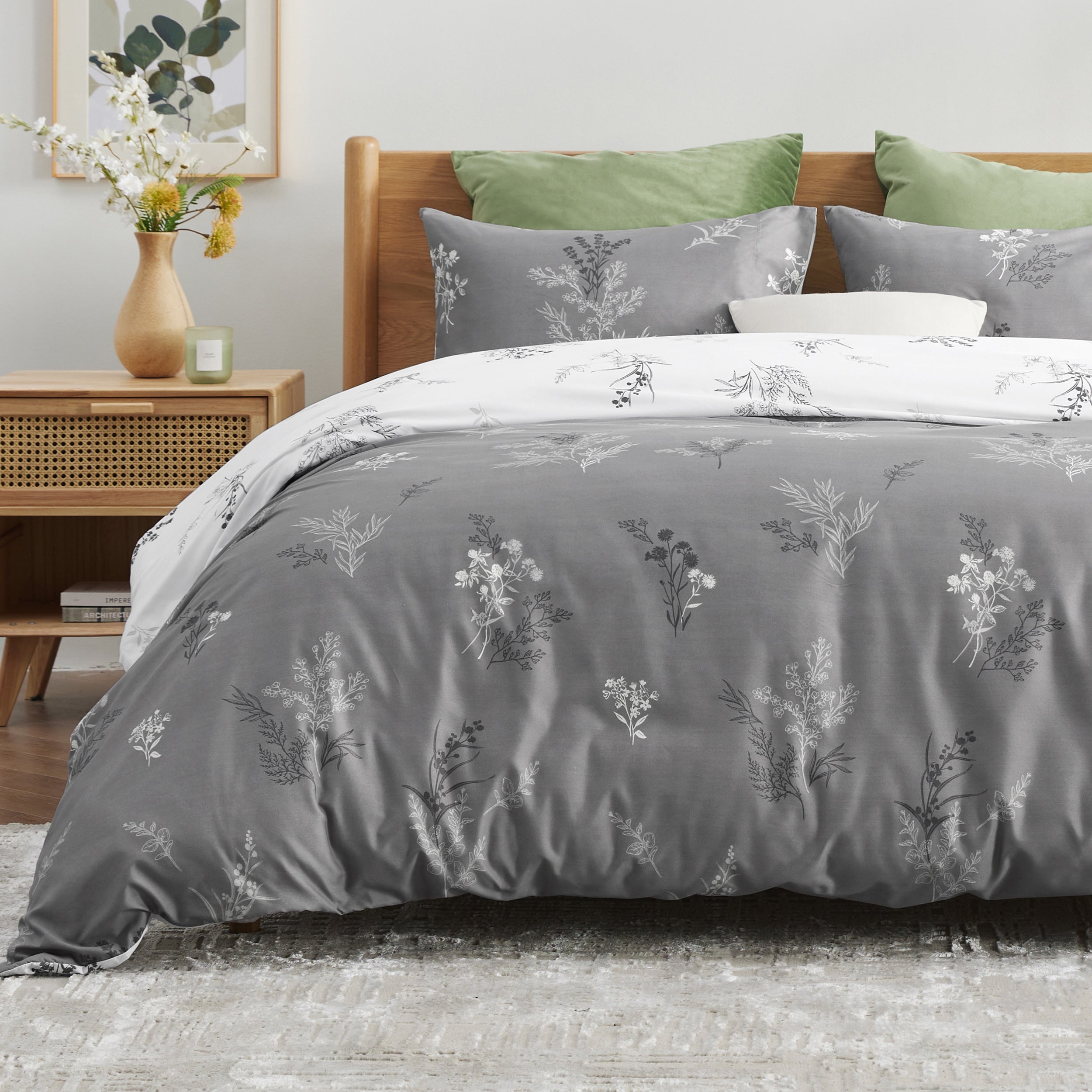 Twin Microfiber Duvet Cover Set | Soft & Cozy – Bedsure