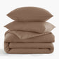 Prewashed Plain Comforter Set