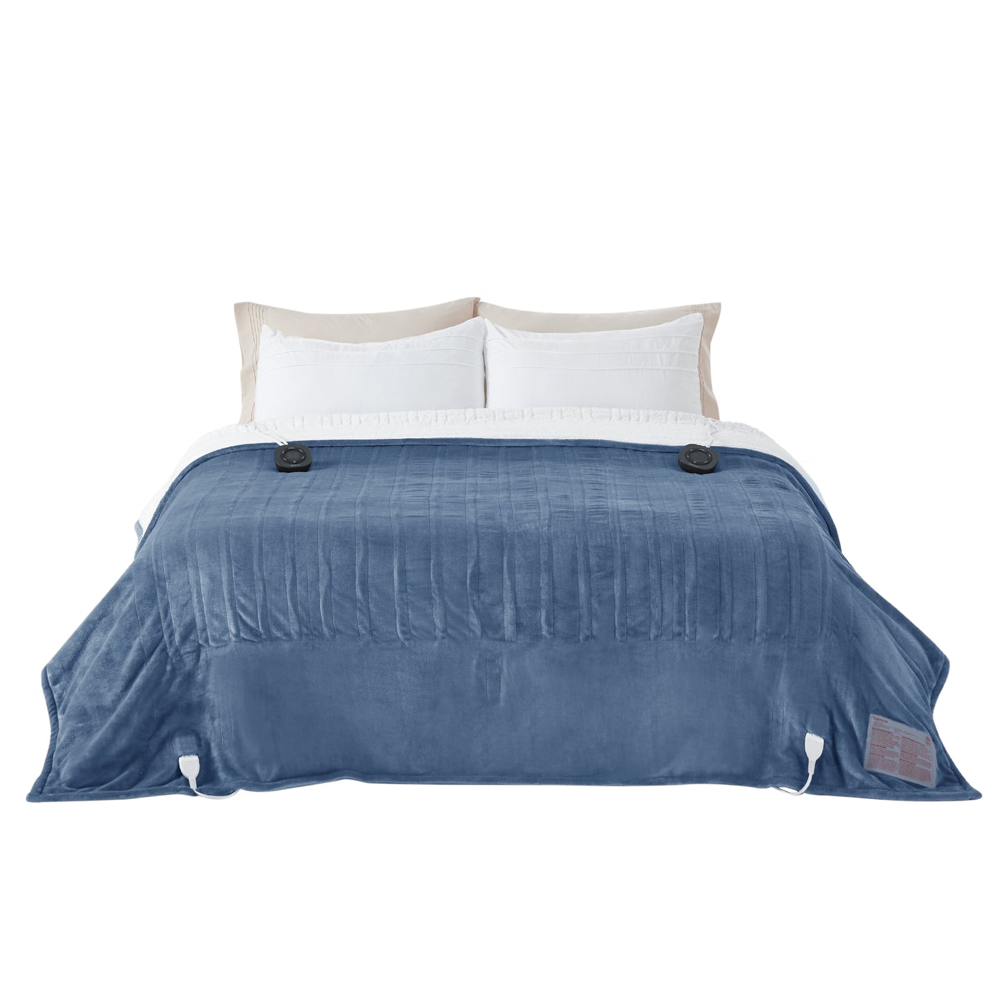 GentleSoft® Solid Flannel Heated Blanket