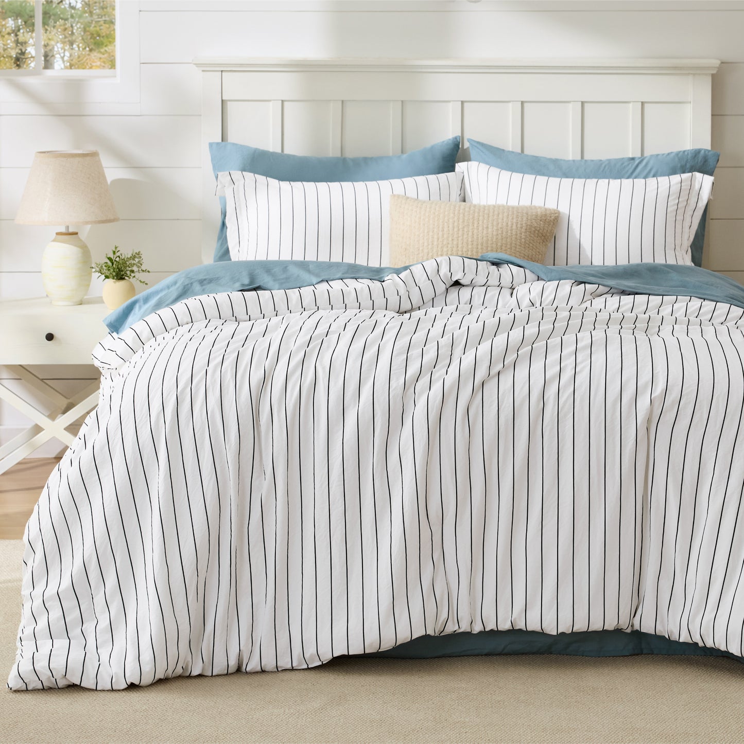 Gingham Comforter Set
